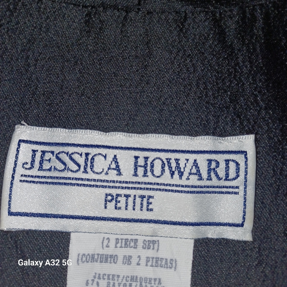 Jessica Howard Women Size S Black Tailored Vest Only 1 Piece - Picture 2 of 12